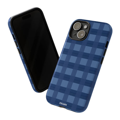 Cuadrille azul iPhone