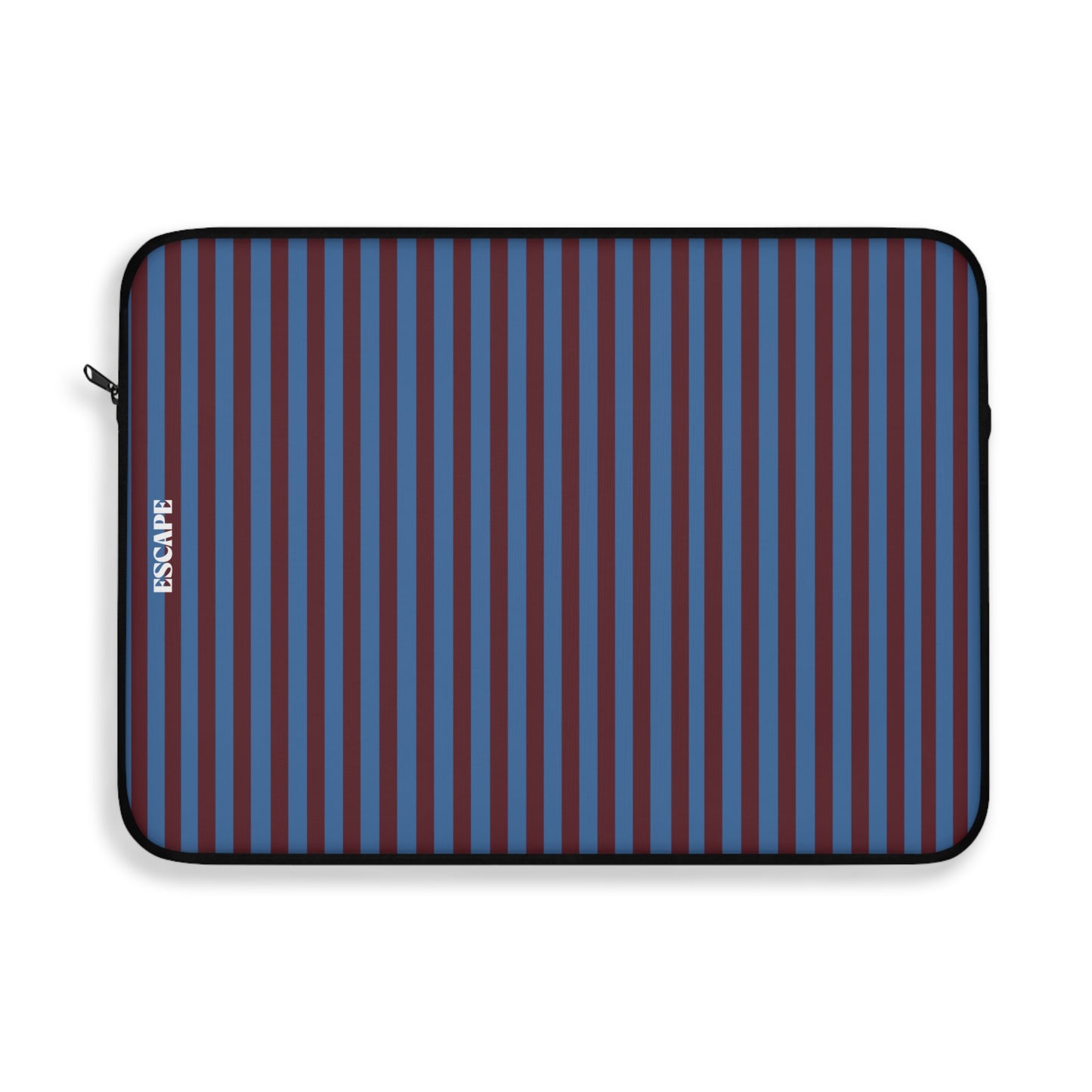 Copy of Purple Stripe Laptop Sleeve — Pink & Lavender Vertical Striped Protective Case