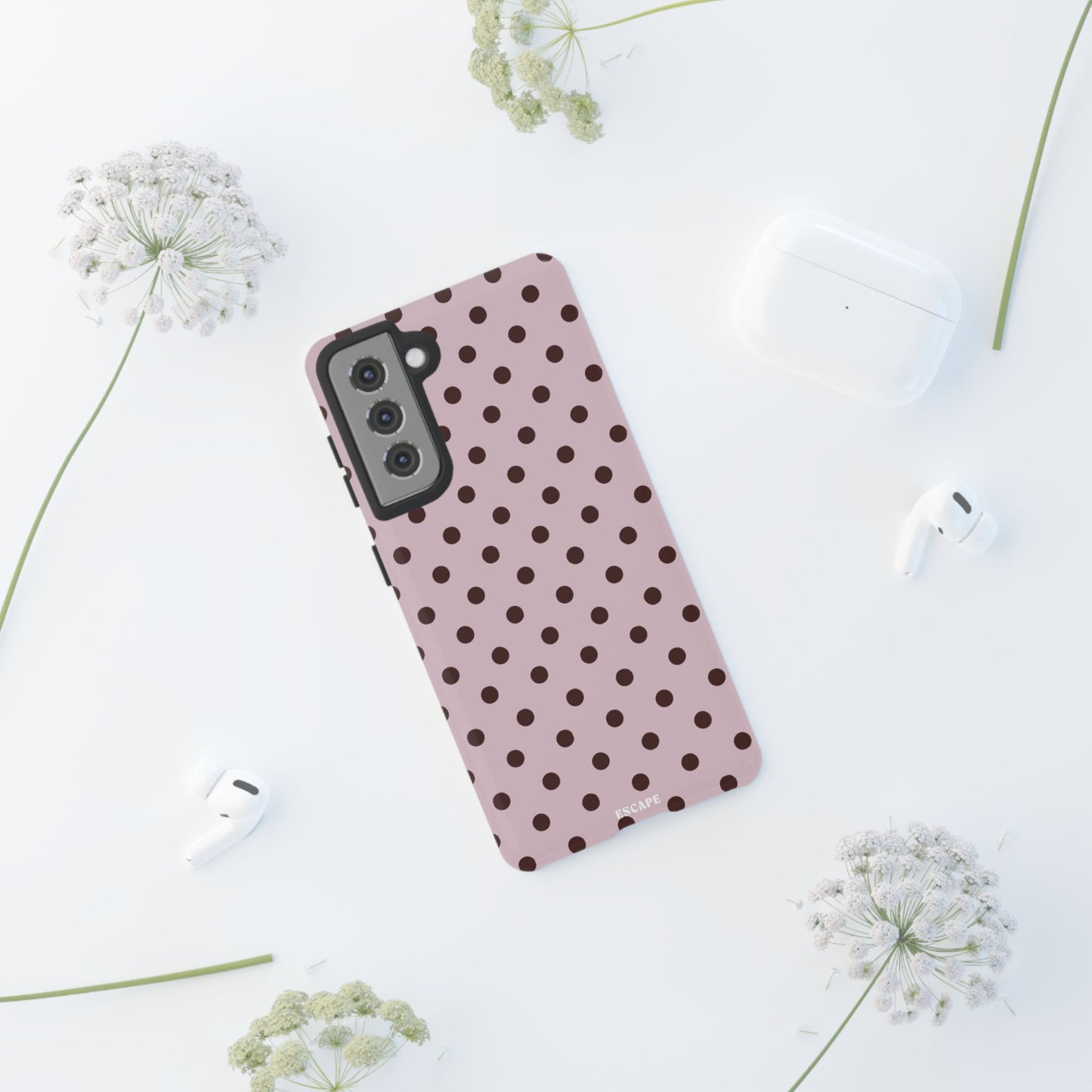 Lunares pink Samsung