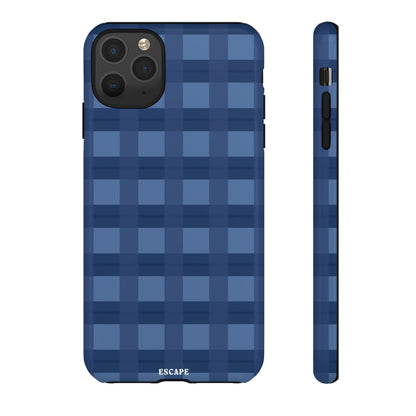 Cuadrille azul iPhone