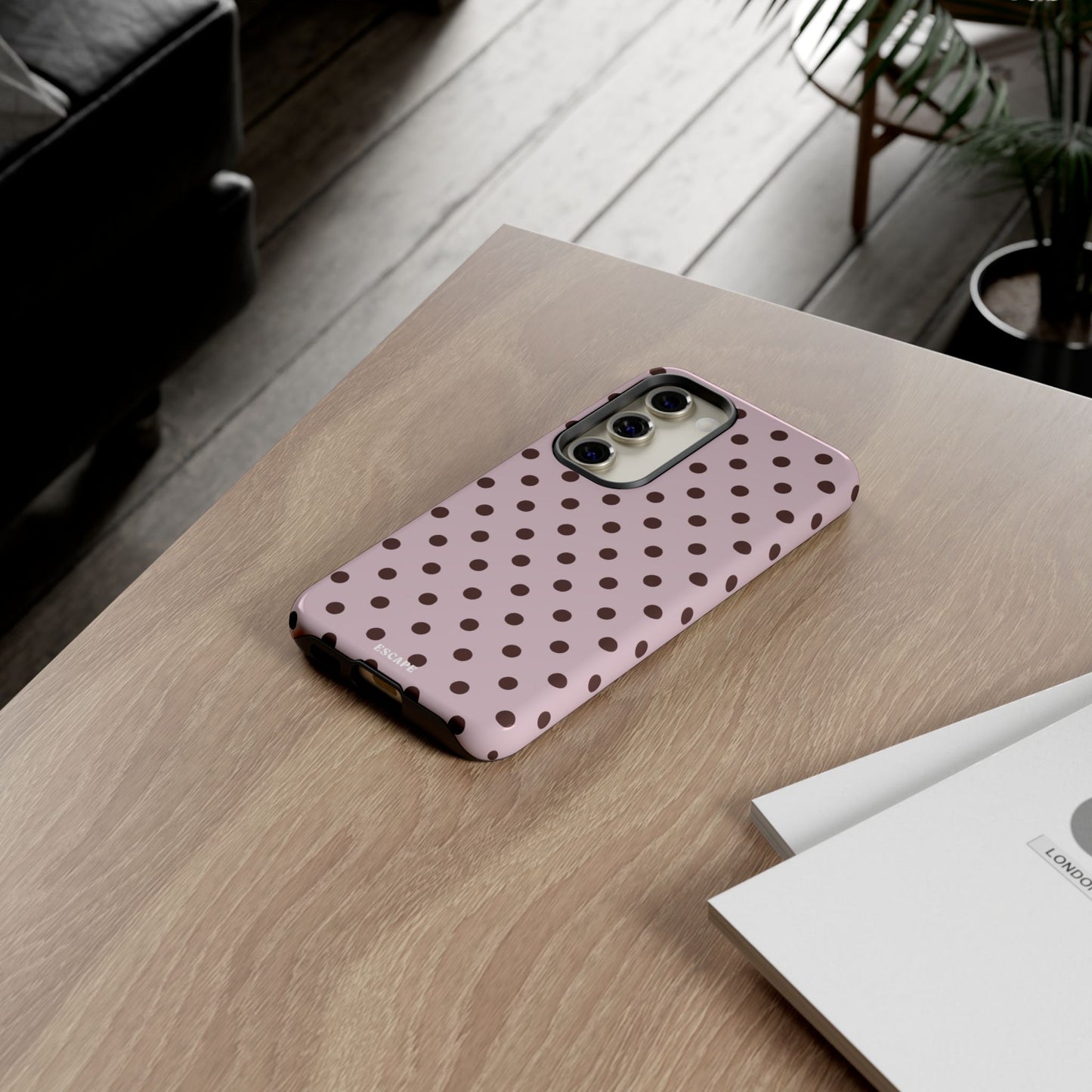 Lunares pink Samsung