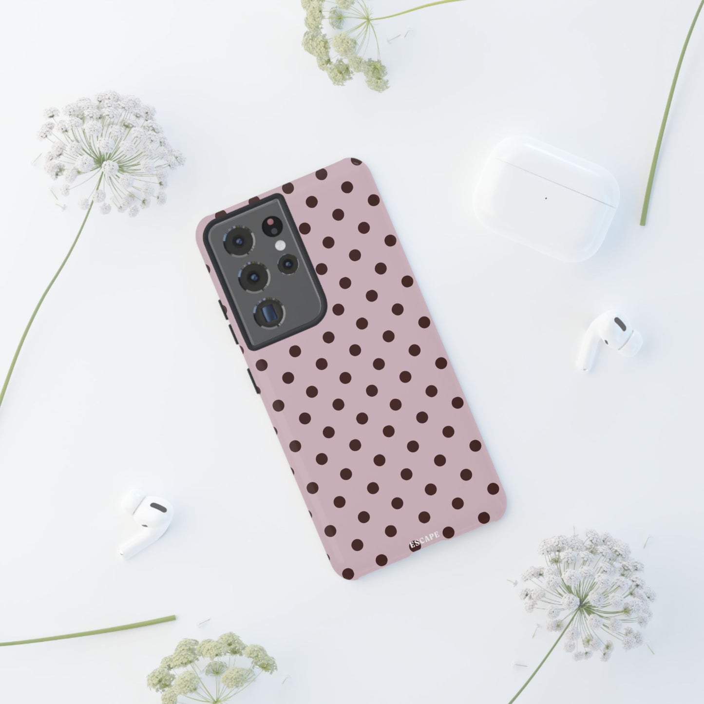 Lunares pink Samsung