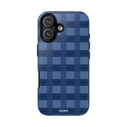 Cuadrille azul iPhone
