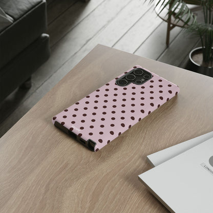 Lunares pink Samsung
