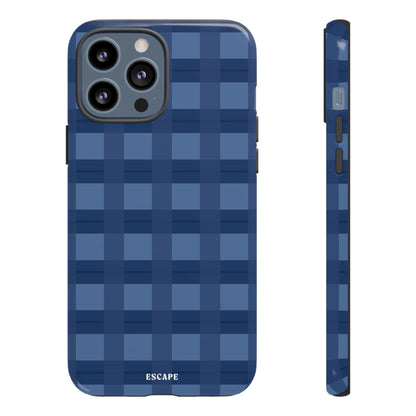 Cuadrille azul iPhone