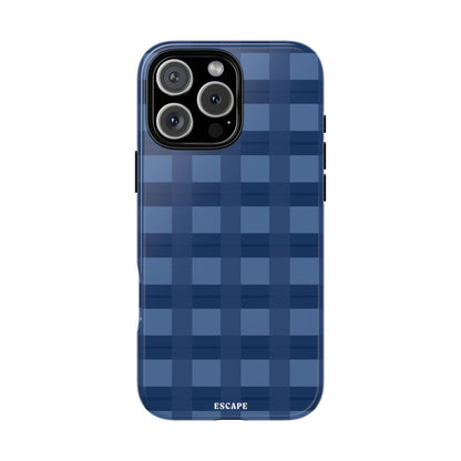 Cuadrille azul iPhone