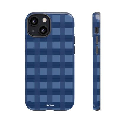 Cuadrille azul iPhone