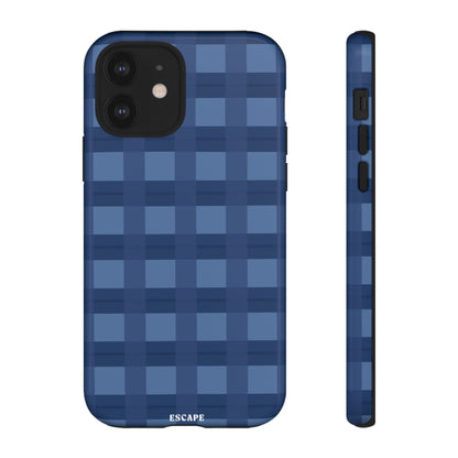Cuadrille azul iPhone