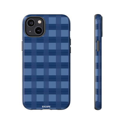 Cuadrille azul iPhone