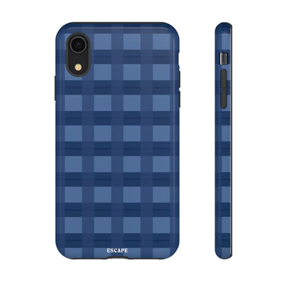 Cuadrille azul iPhone