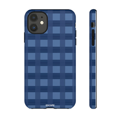 Cuadrille azul iPhone