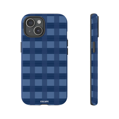 Cuadrille azul iPhone